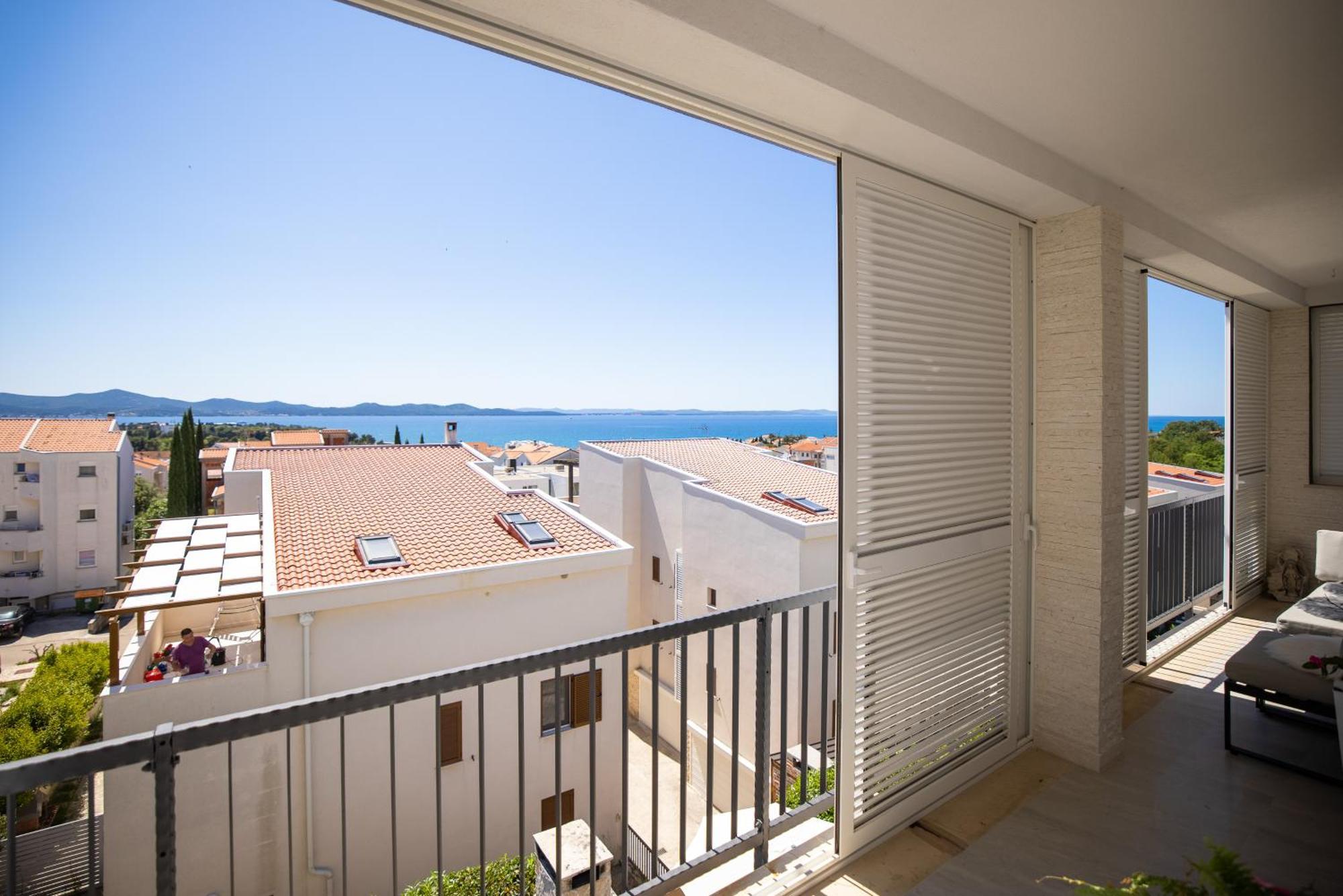 Tirkizni Val Lägenhet Zadar Exteriör bild